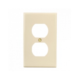PLACA DE PLASTICO PARA CONTACTO DÚPLEX