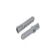 TAQUETE DE PLÁSTICO 3/8" (9,5mm) BOLSA 100 PZ