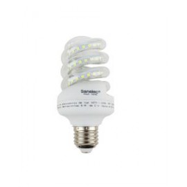 Foco led tipo mini twister, luz fría 14 W