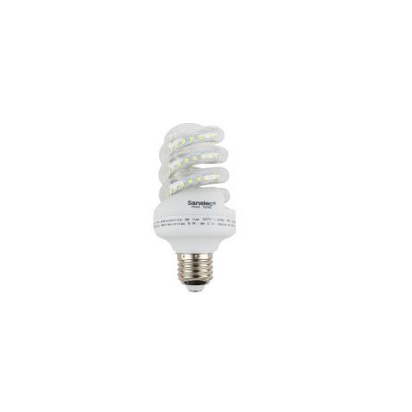 Foco led tipo mini twister, luz fría 14 W