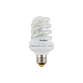 Foco led tipo mini twister, luz cálida 14 W