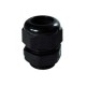 Conector Glándula Argos De Nylon Negro 3/8