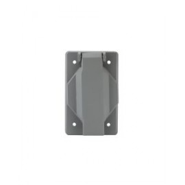PLACA DE ALUMINIO ARGOS GRIS PARA RECEPTACULO SENCILL ...