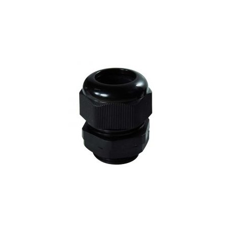 Conector Glándula Argos De Nylon Negro 3/8