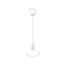 LUMINARIO COLGANTE LED 18W BLANCO 120-240V 4100ºK E26 ...