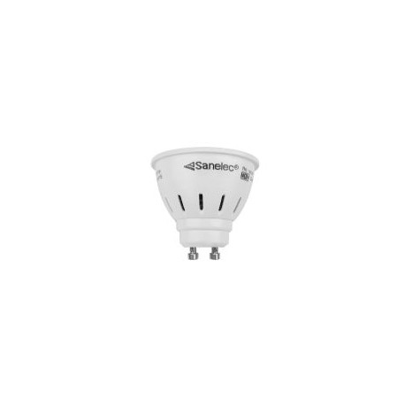 Foco led tipo MR con base GU10, luz fría 4 W