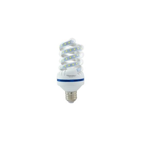 Foco led tipo twister, luz fría 12 W