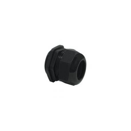CONECTOR DE GLANDULA  NYLON NEGRO DE 3/4"