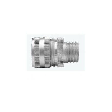 CONECTOR GLANDULA ALUM. MACHO