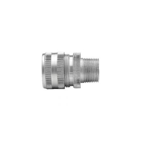 CONECTOR GLANDULA ALUMINIO MACHO    1 1/2"   DE  ...