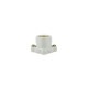 PORTALÁMPARA ARGOS CUADRADA DE CERAMICA